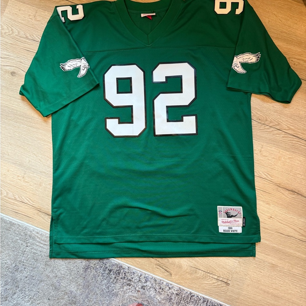 Mitchell & Ness Green Football Jersey XXL